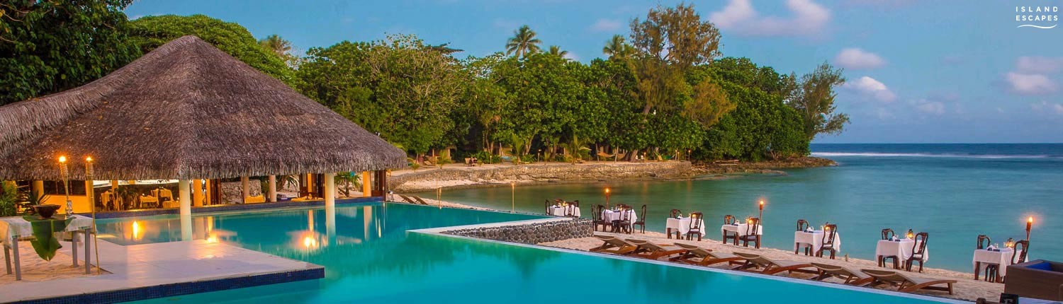 Breakas Beach Resort, Vanuatu - Pool View