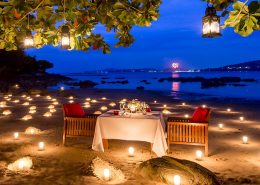 Paresa Resort Phuket, Thailand - Beach Dining
