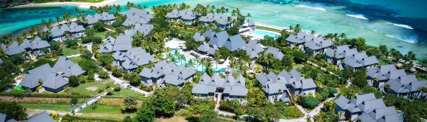 Intercontinental Fiji Hotels & Resort aerial view